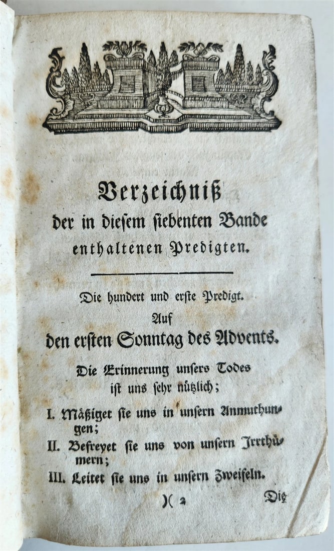 1780 SERMONS on the Sunday and Feast-Day Gospels in GERMAN antique - 4