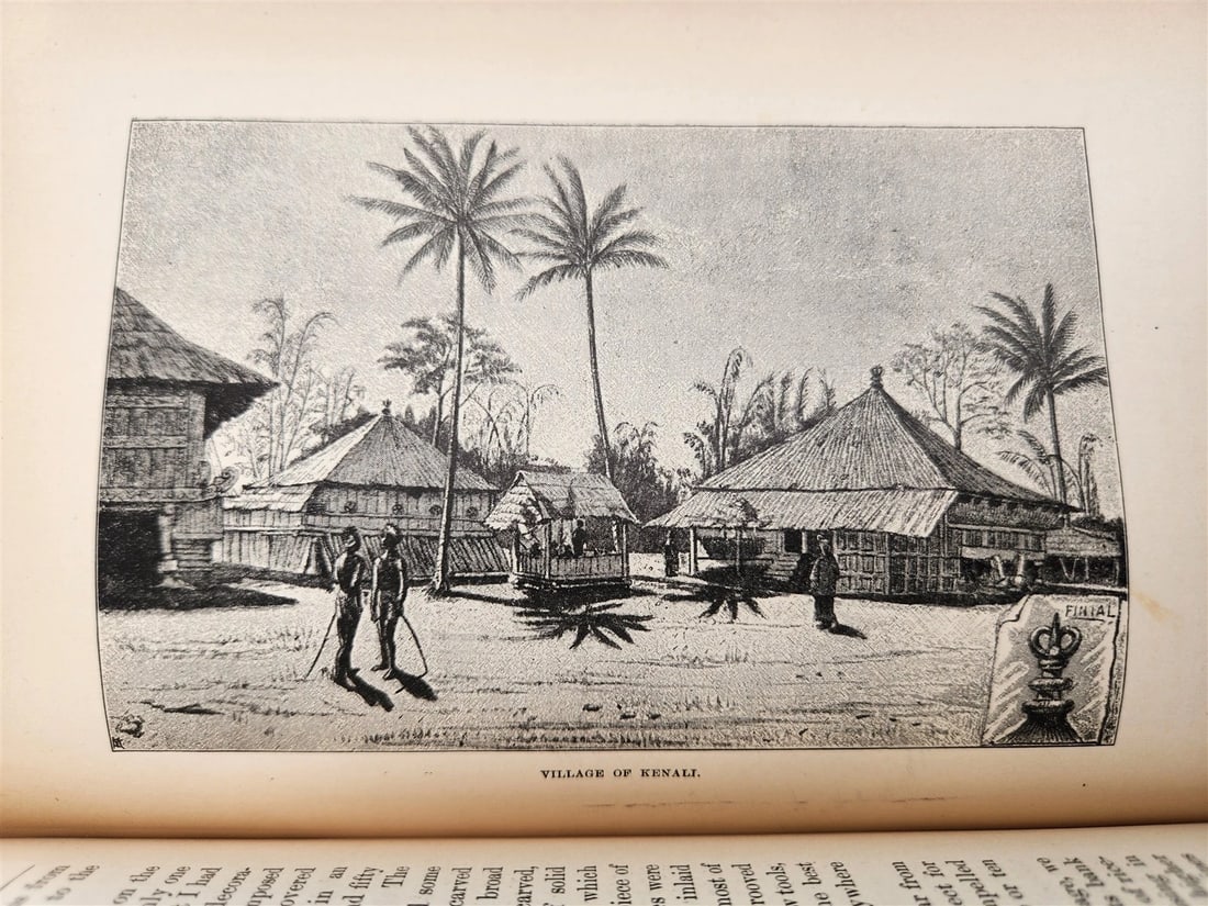 1885 Naturalist's Wanderings in the Eastern Archipelago antique Java Sumatra - 19