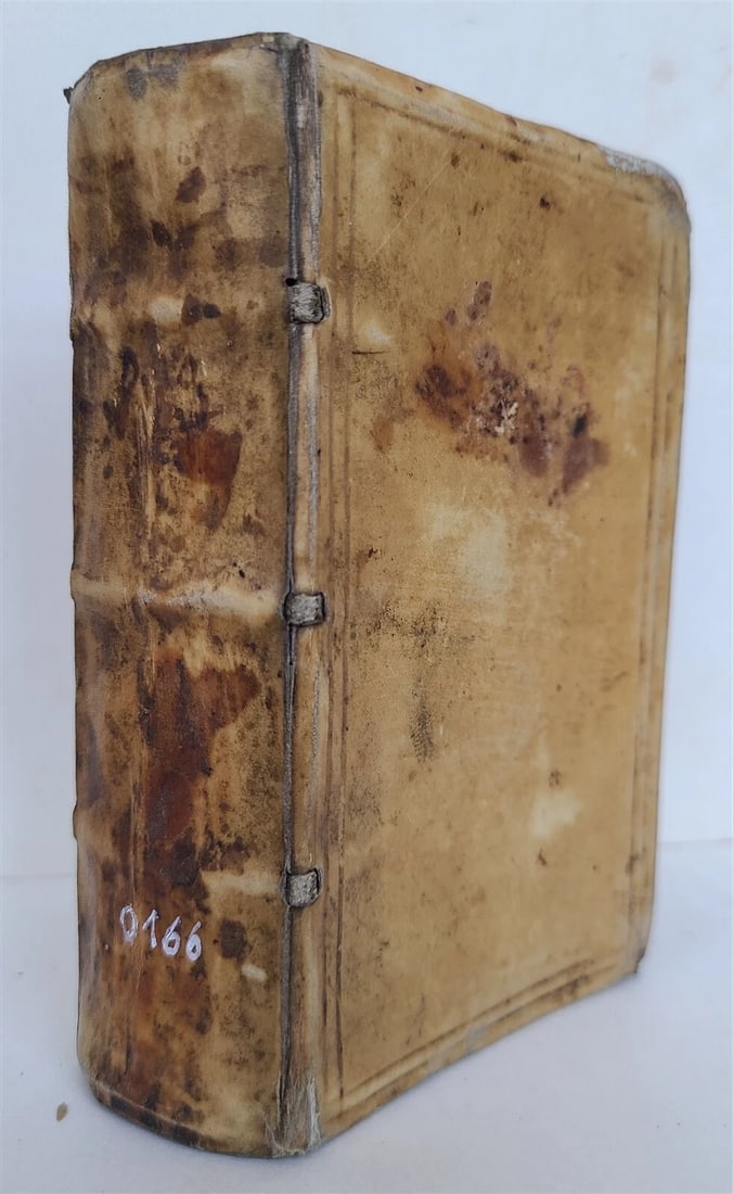 1613 IN GEORGII BUCHANANI PARAPHRASIN PSALMORUM antique VELLUM BOUND - 2