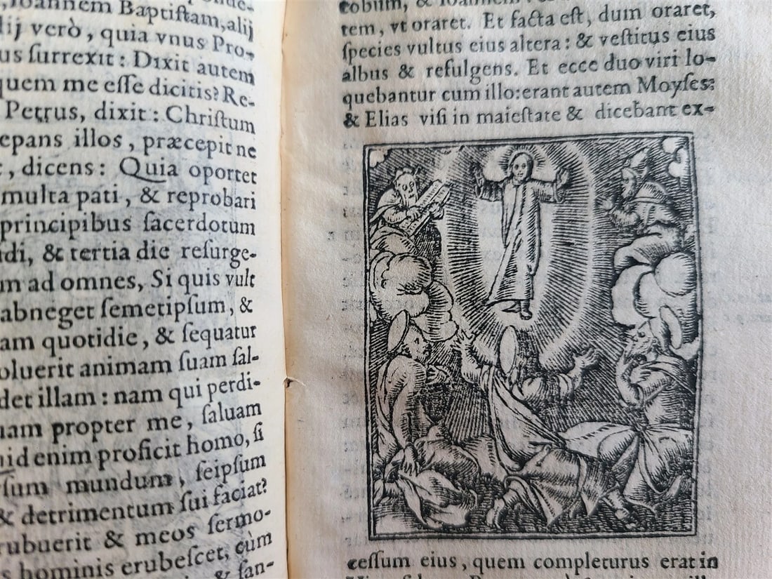 1570 BIBLE in LATIN ILLUSTRATED antique 16th CENTURY NEW TESTAMENT rare edition - 7