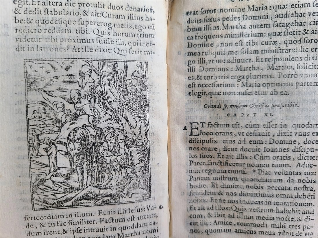 1570 BIBLE in LATIN ILLUSTRATED antique 16th CENTURY NEW TESTAMENT rare edition - 8