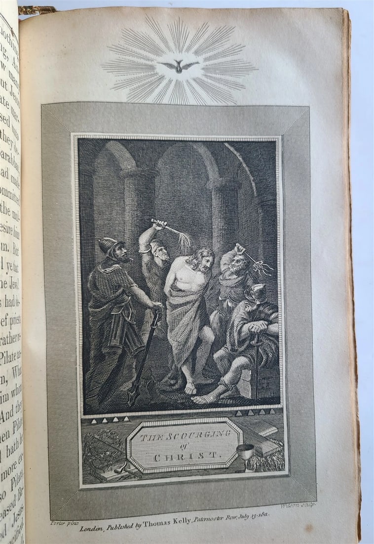 1811 BOOK OF COMMON PRAYER in ENGLISH ANTIQUE ILLUSTRATED - 12