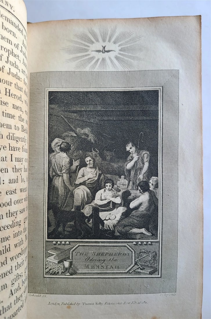 1811 BOOK OF COMMON PRAYER in ENGLISH ANTIQUE ILLUSTRATED - 8
