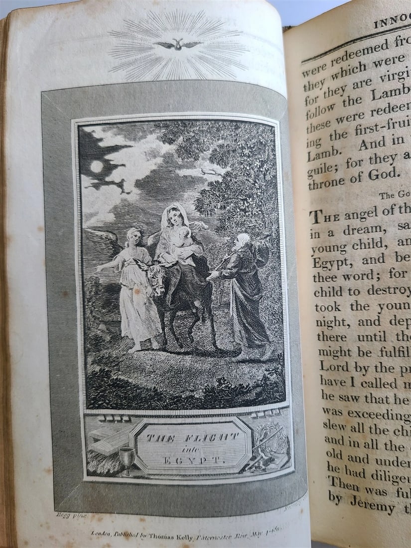 1811 BOOK OF COMMON PRAYER in ENGLISH ANTIQUE ILLUSTRATED - 9