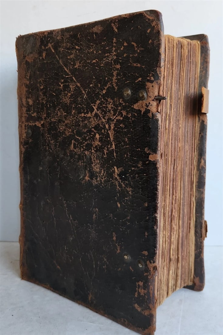1583 ILLUSTRATED POSTILLA antique 80 WOODCUTS CRANACH SCHOOL ARTIST - 5