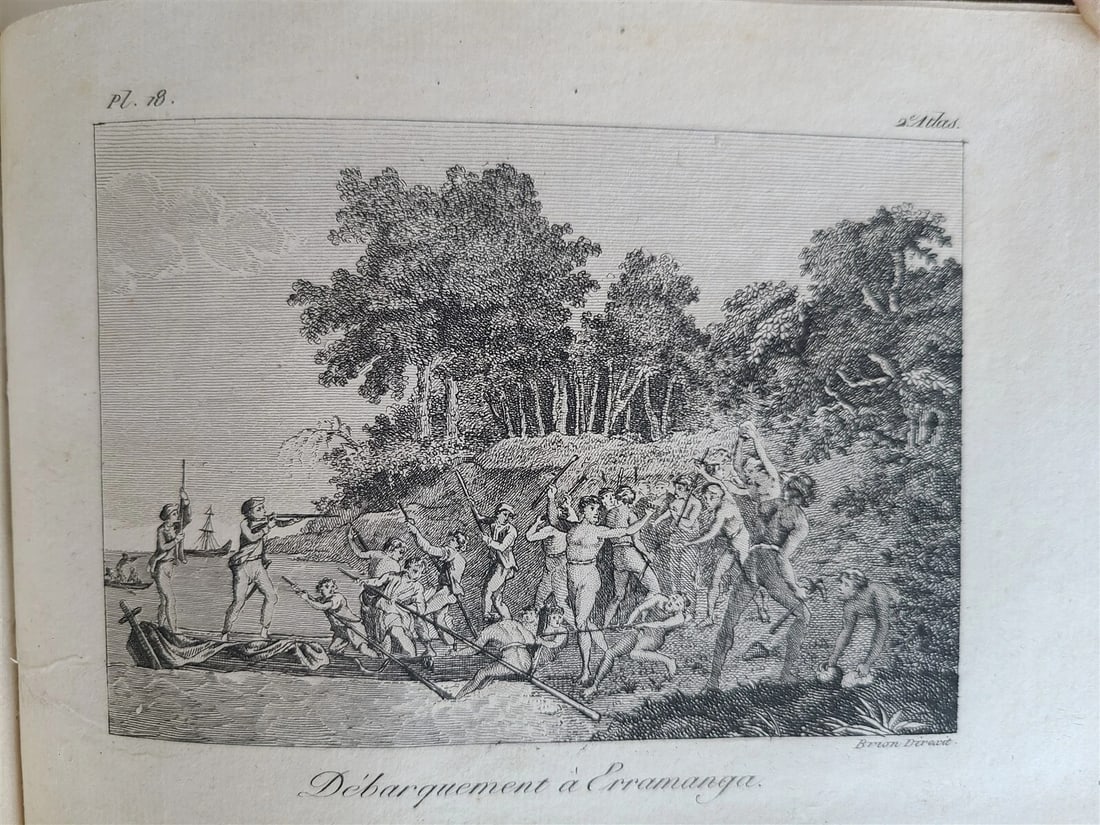 1817 VOYAGE of CAPTAIN COOK ATLAS ILLUSTRATED w/ MAP & 27 ENGRAVINGS antique - 19