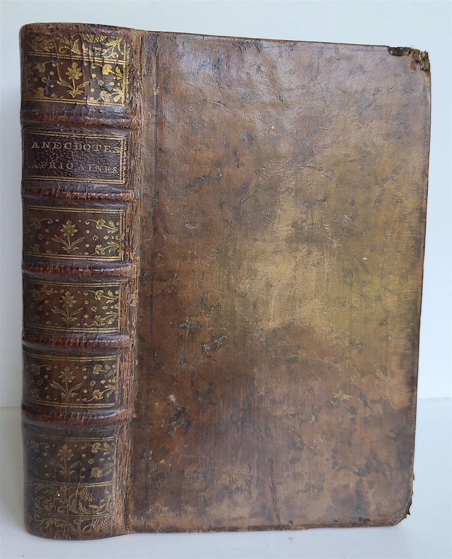 1775 ANECDOTES AFRICAINES antique FRENCH HISTORY of AFRICA - 2