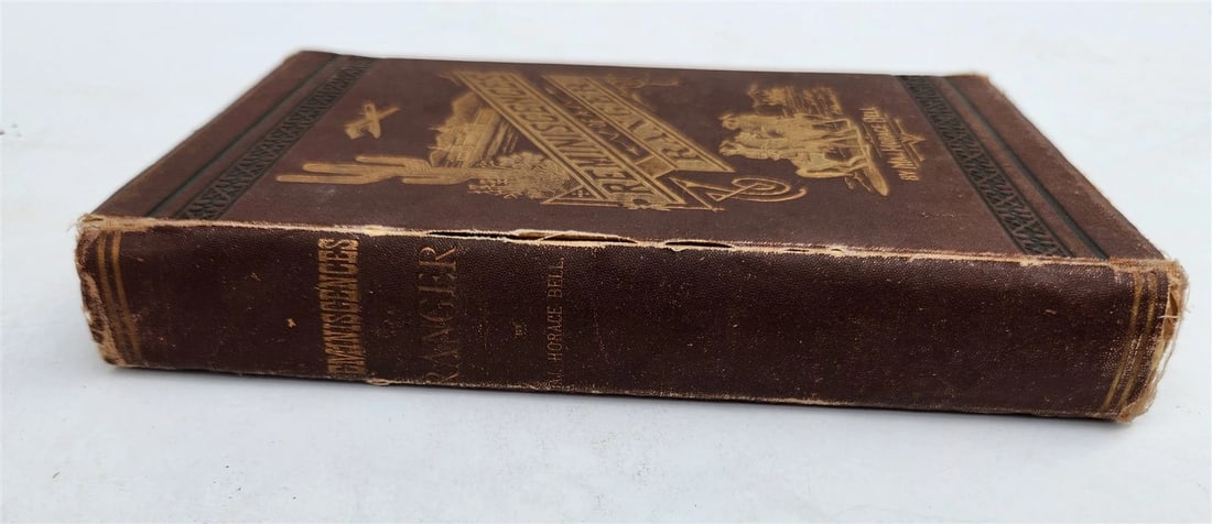 1881 Reminiscences of a Ranger or, Early Times in Southern California antique - 3