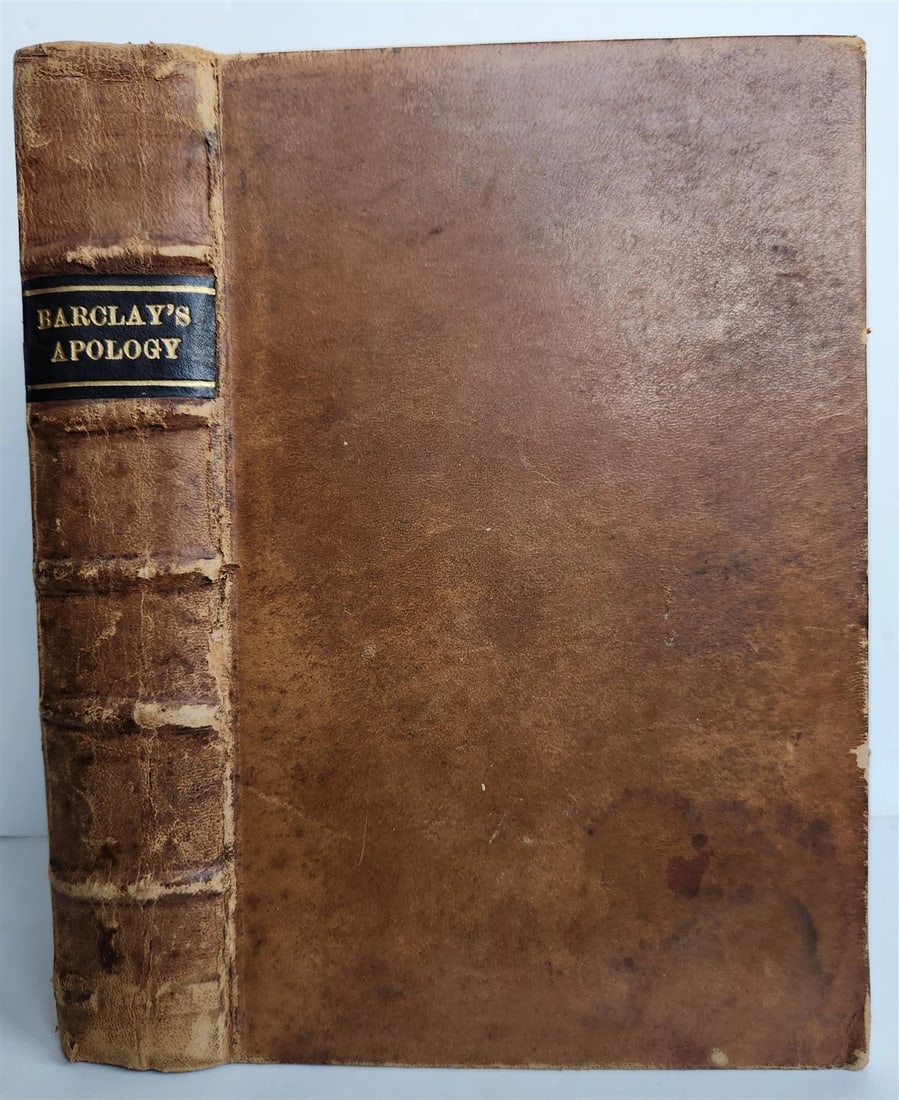 1701 QUAKERS Apology for the True Christian Divinity antique in ENGLISH - 2