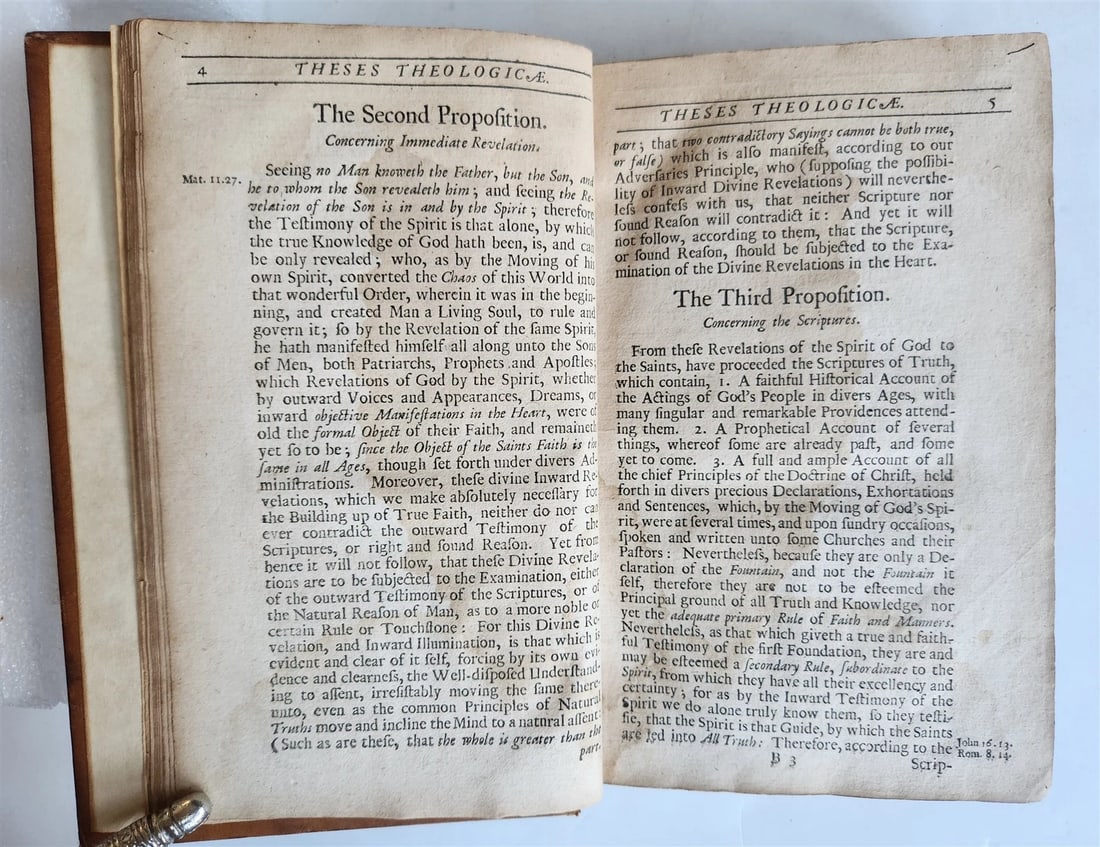 1701 QUAKERS Apology for the True Christian Divinity antique in ENGLISH - 5