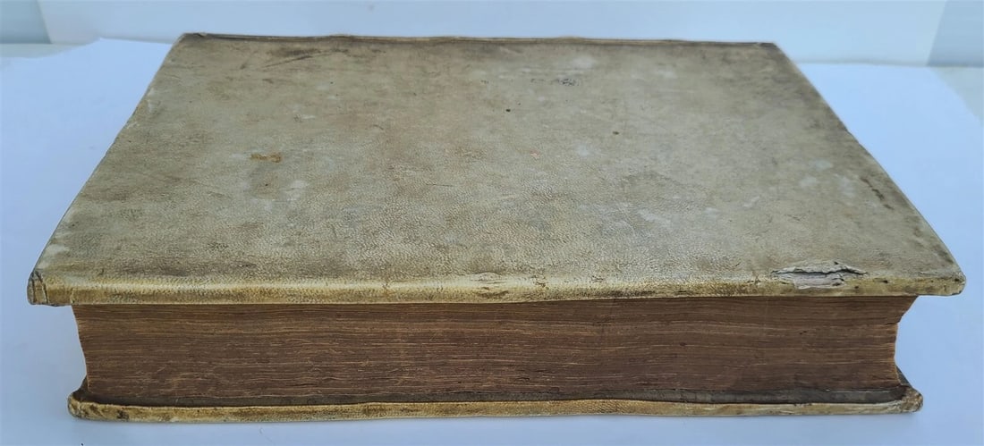 1690 Gerardus Vossius VELLUM FOLIO antique Clarorum Virorum ad eum Epistoae - 2