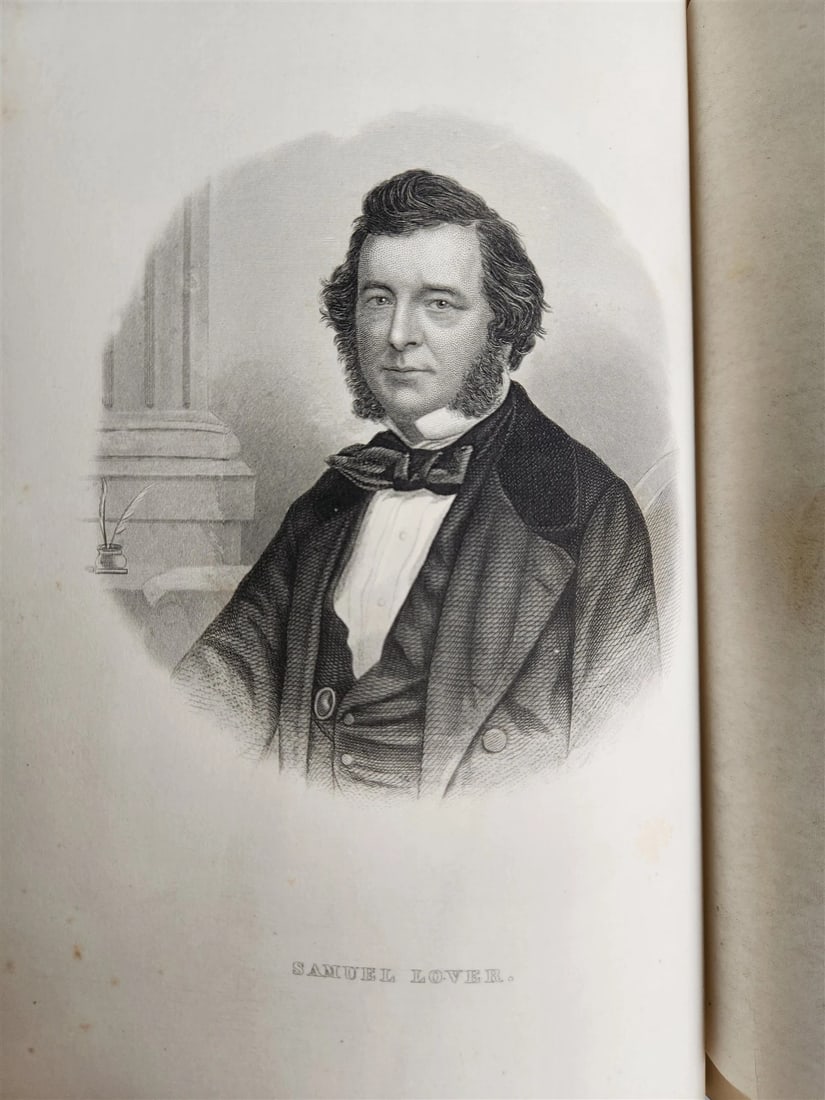 1887 POETRY AND SONG OF IRELAND illustrated ANTIQUE in ENGLISH - 10
