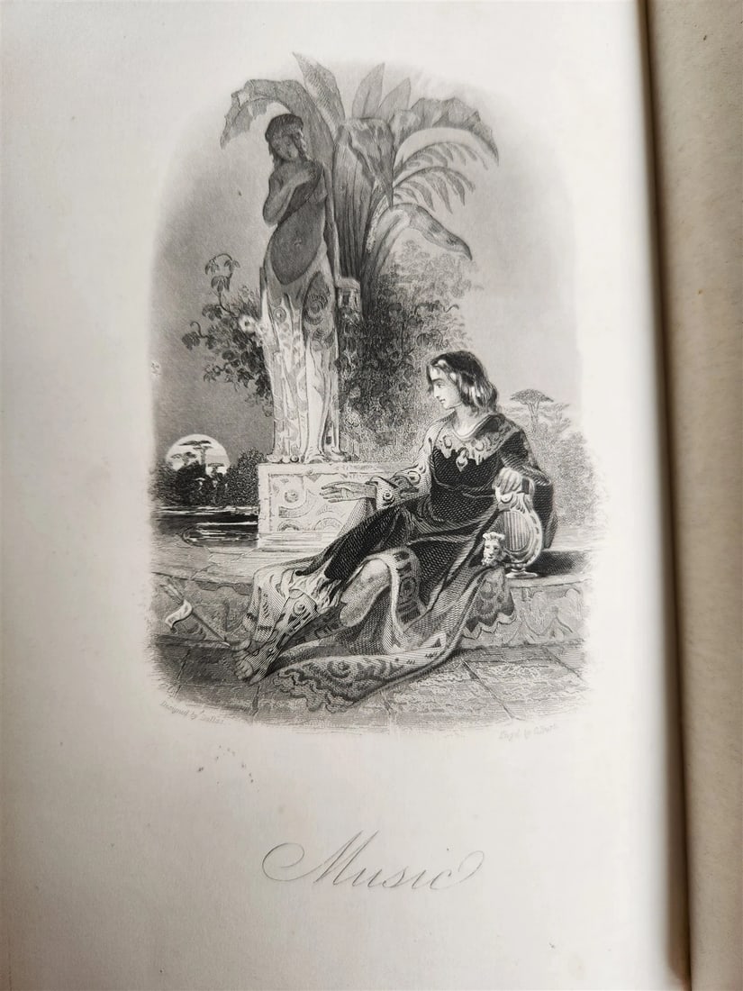 1887 POETRY AND SONG OF IRELAND illustrated ANTIQUE in ENGLISH - 11