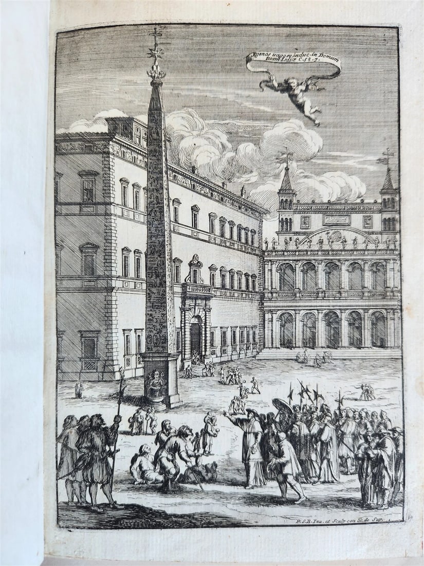 1693 LA MENDICITA PROVEDUTA NELLA CITTA DI ROMA antique in ITALIAN: Title: 1693 LA MENDICITA PROVEDUTA NELLA CITTA DI ROMA antique in ITALIAN Description: La mendicita proveduta nella citta di Roma coll'Ospizio Publico, fondato dalla Pieta, e Benificenza di Innocenzo
