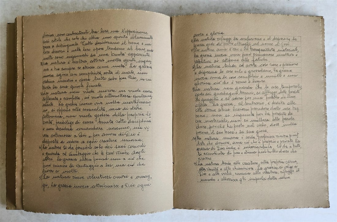MANUSCRIPT in ITALIAN IMITATIO CHRISTI VELLUM BOUND - 8