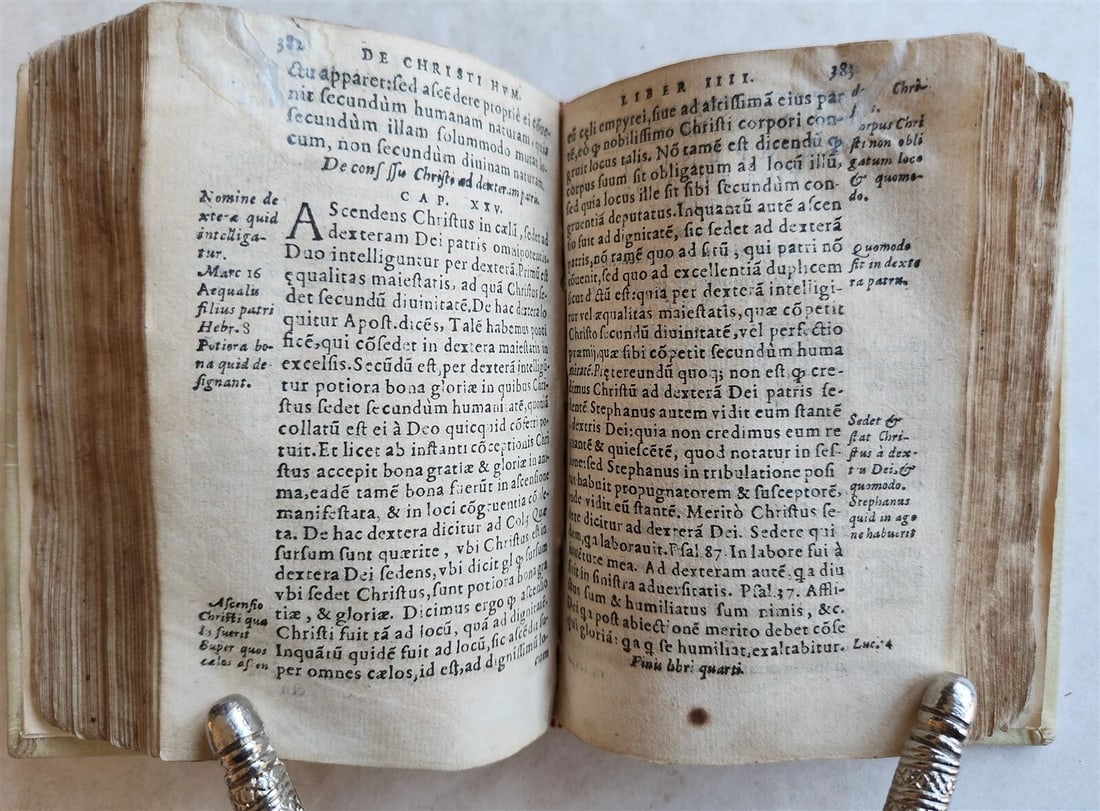 1573 THEOLOGY by IOANNEM DE COMIS antique 16th CENTURY vellum - 5