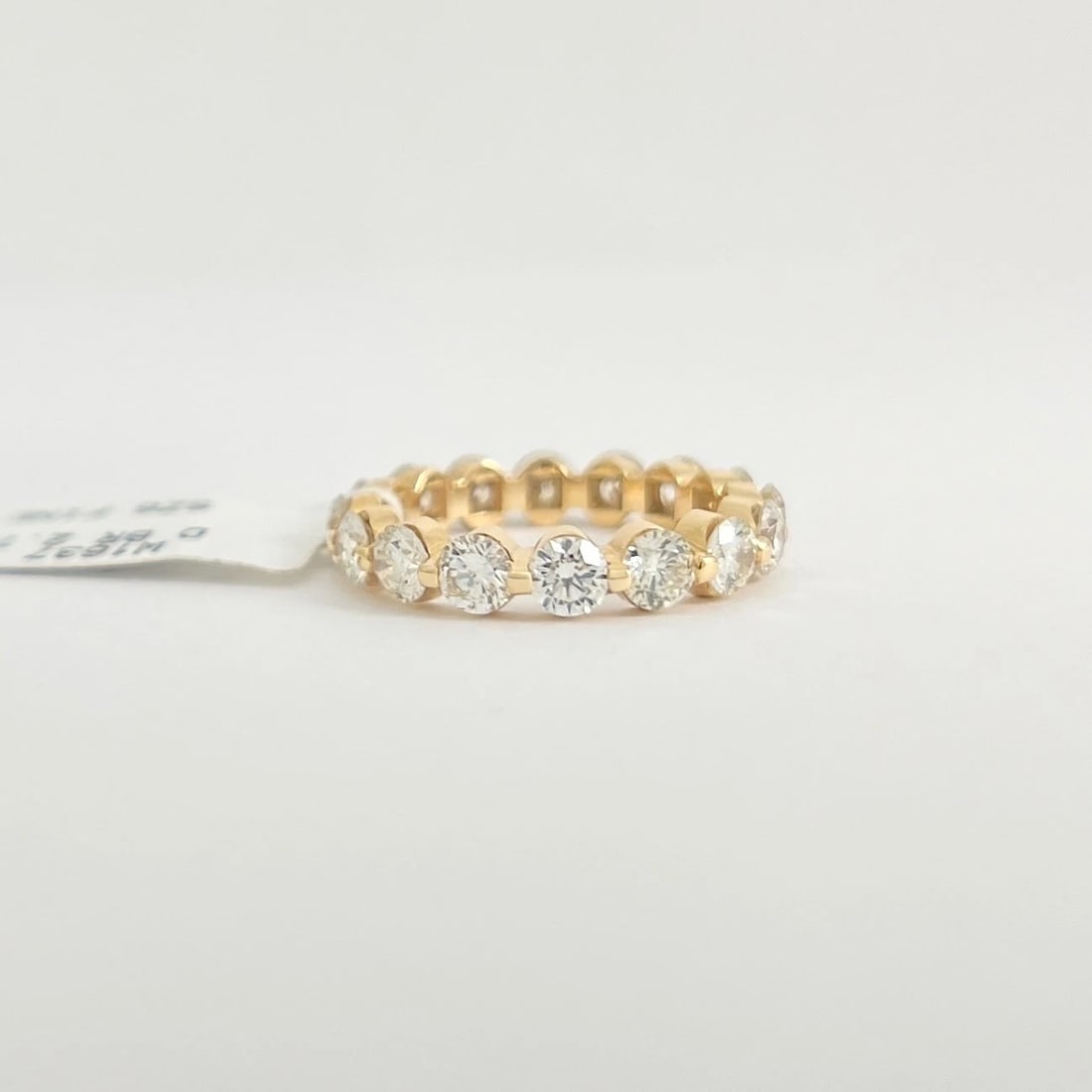 Round Diamond Eternity Ring Wedding Band 14K Yellow Gold, Size 6, 2.75 CTW - 5