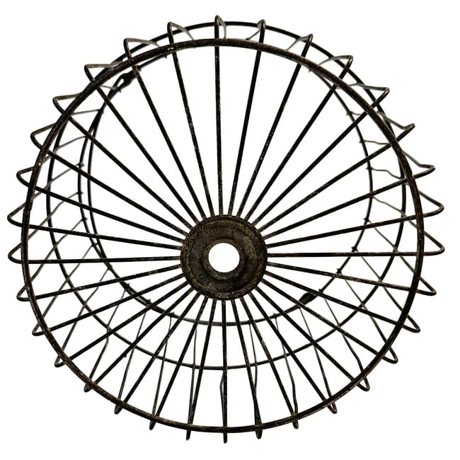 Vintage Metal Wire Egg Fruit Clam Basket Rustic Farmhouse Decor - 5