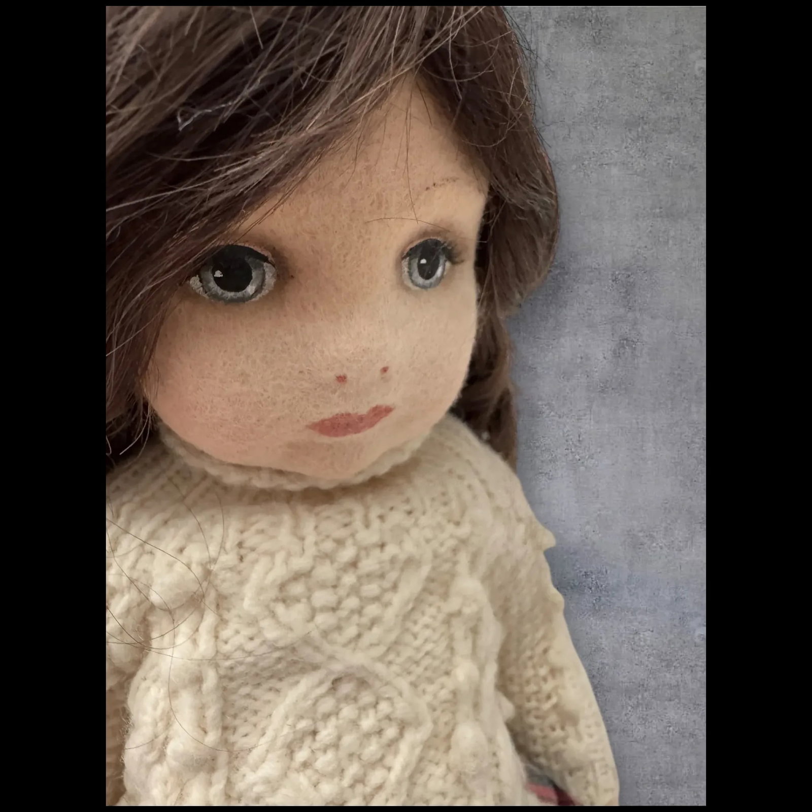 Vintage 1982 Debby Anderson cloth handmade Doll - 10