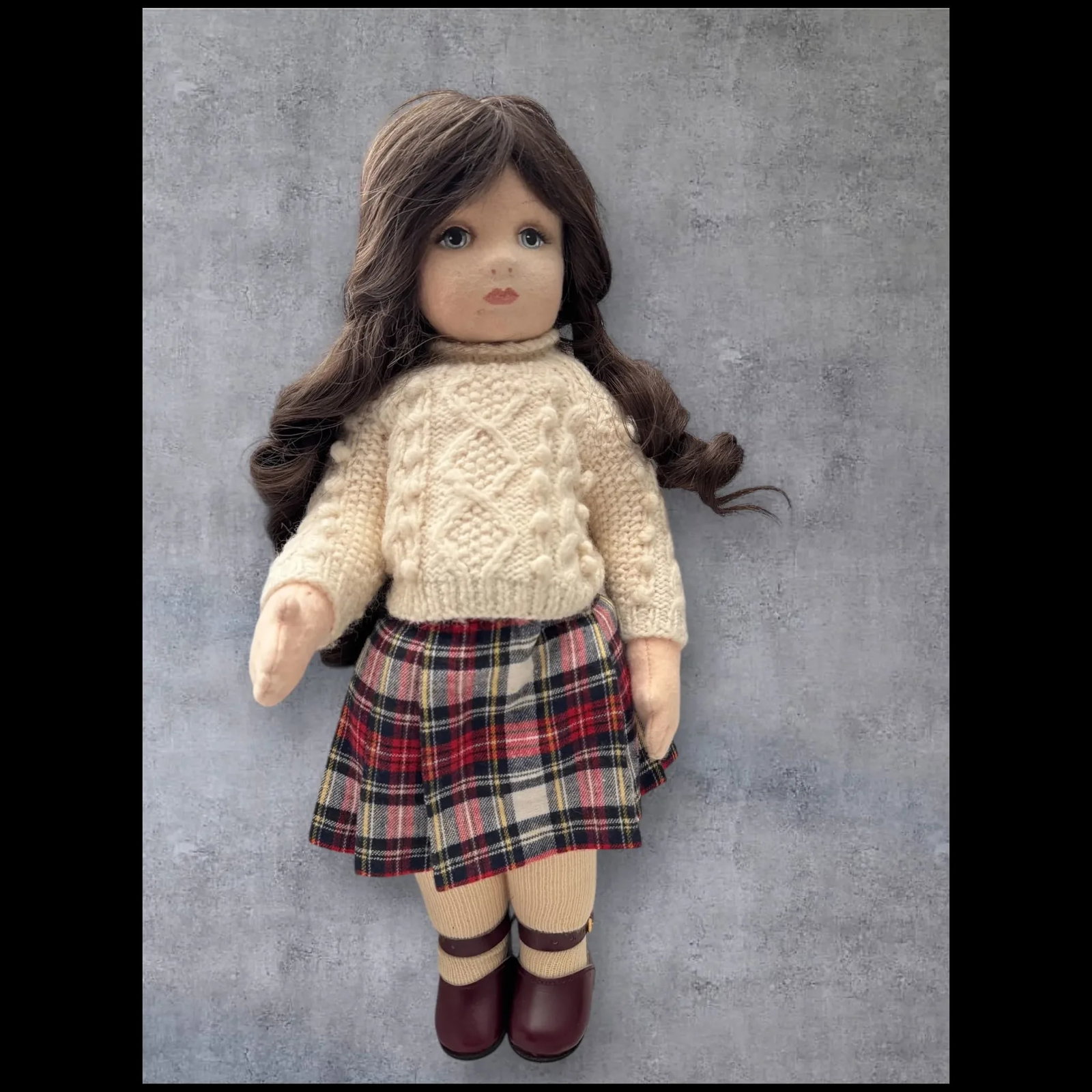 Vintage 1982 Debby Anderson cloth handmade Doll - 2