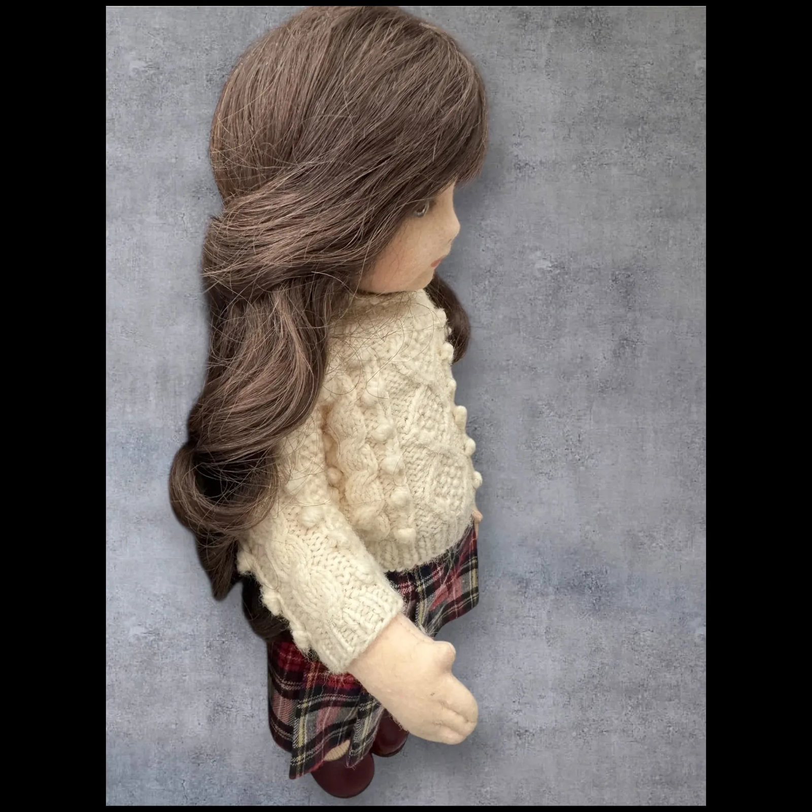 Vintage 1982 Debby Anderson cloth handmade Doll - 3