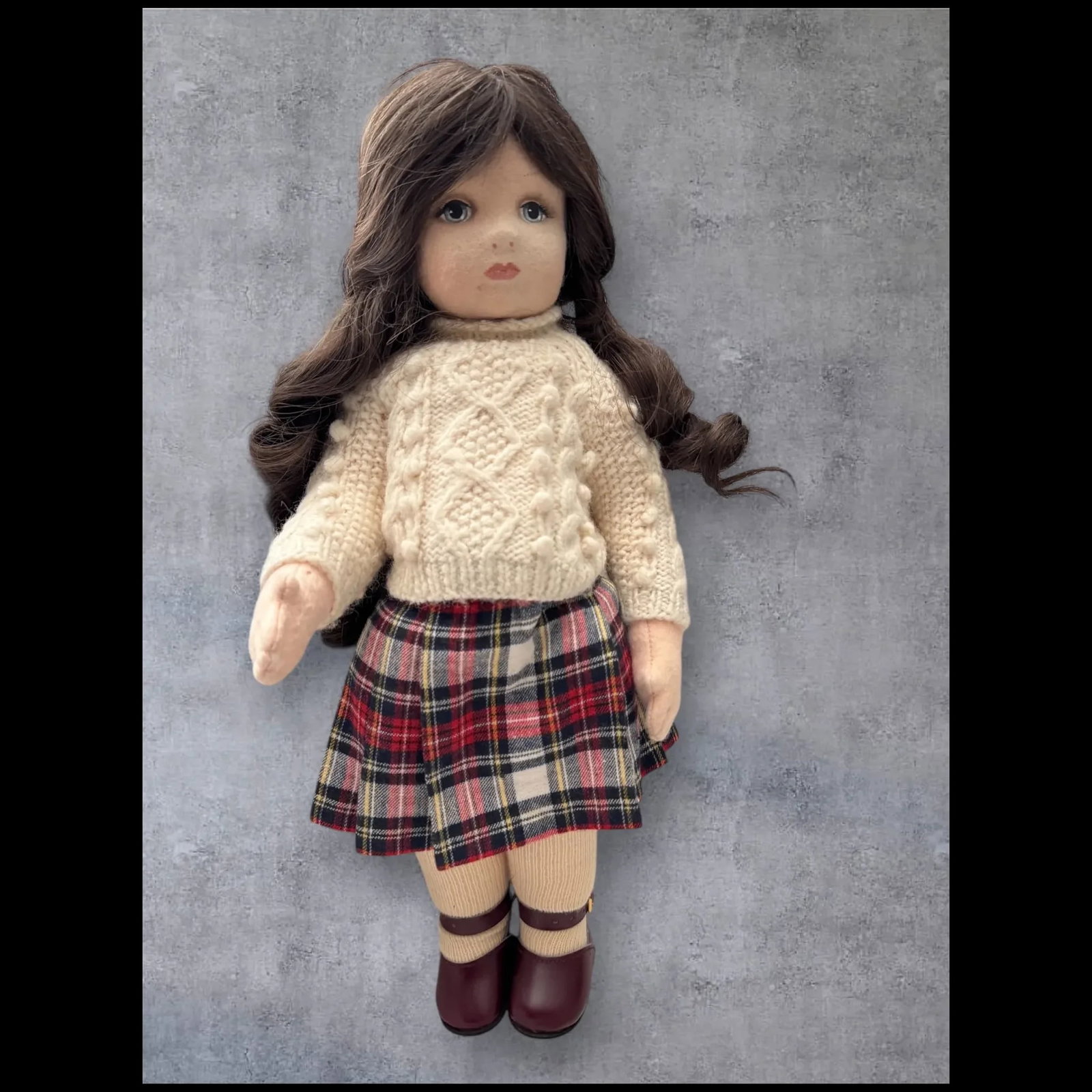 Vintage 1982 Debby Anderson cloth handmade Doll - 9