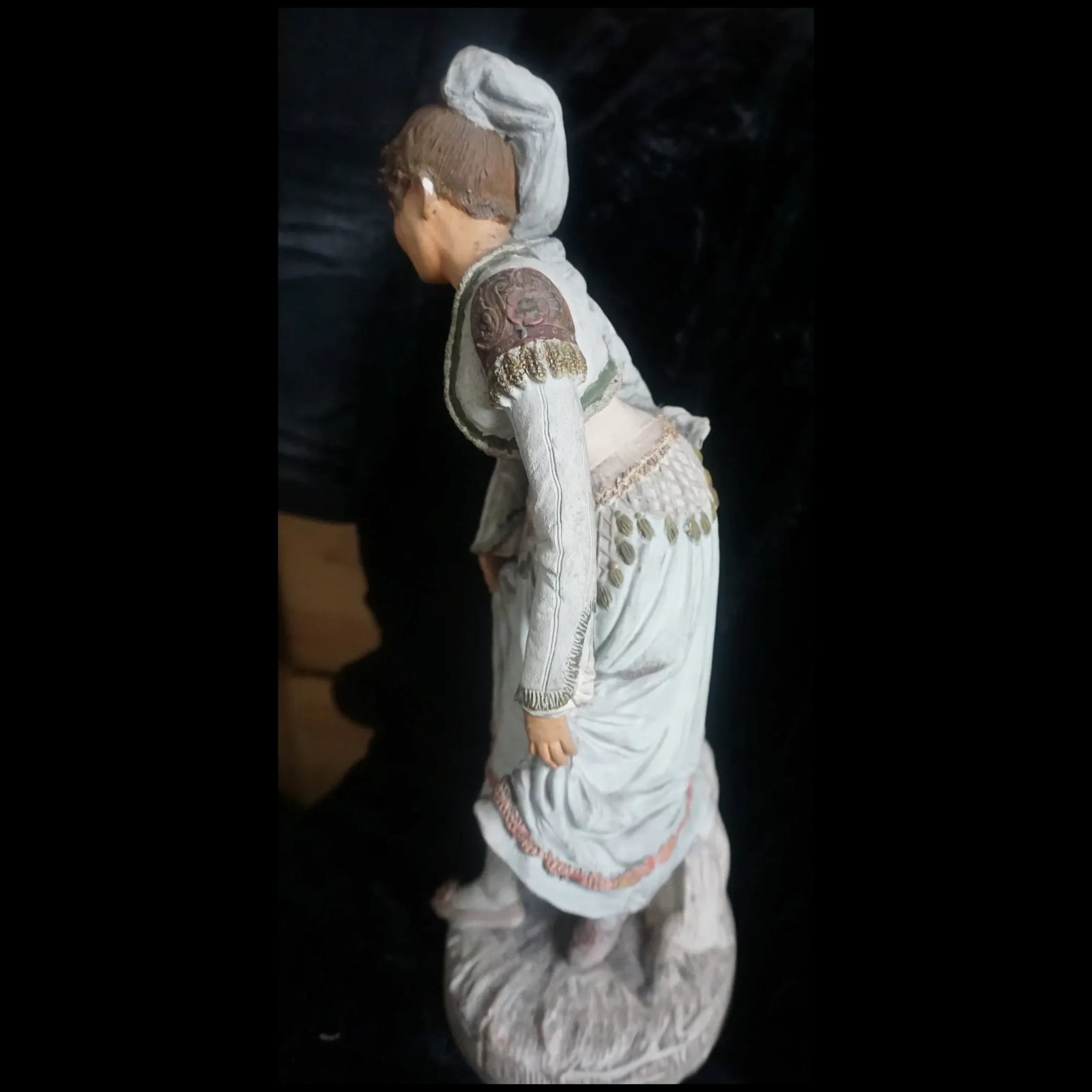 Pr. Johann Maresch Terra Cotta Figures 19" Victorian - 10