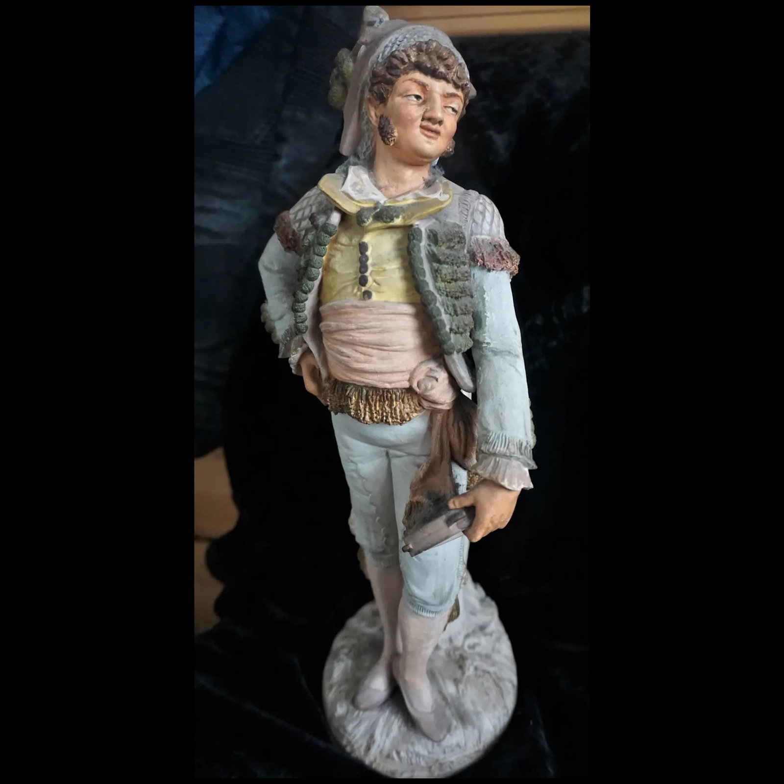 Pr. Johann Maresch Terra Cotta Figures 19" Victorian - 9