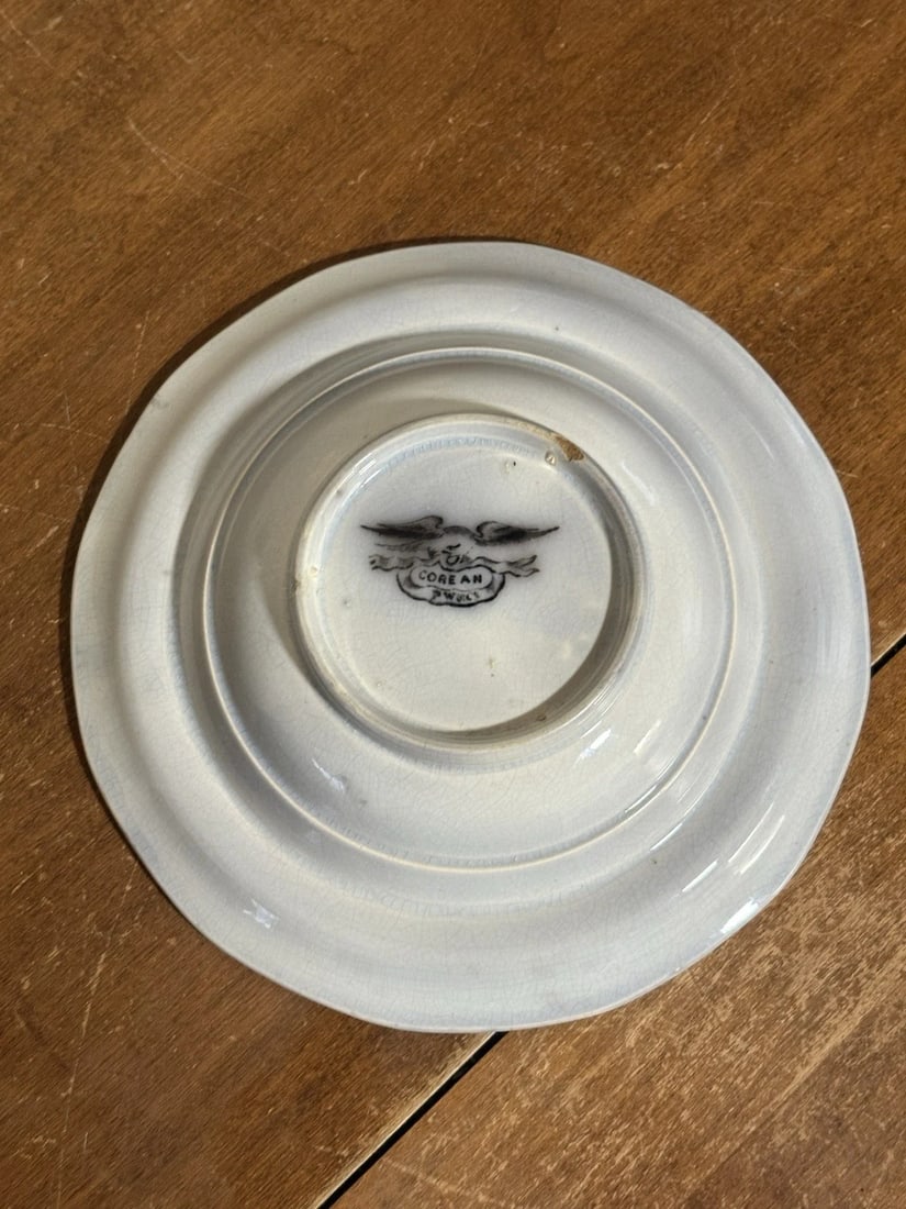 3pc Corean Mulberry Covered Butter Dish - 3