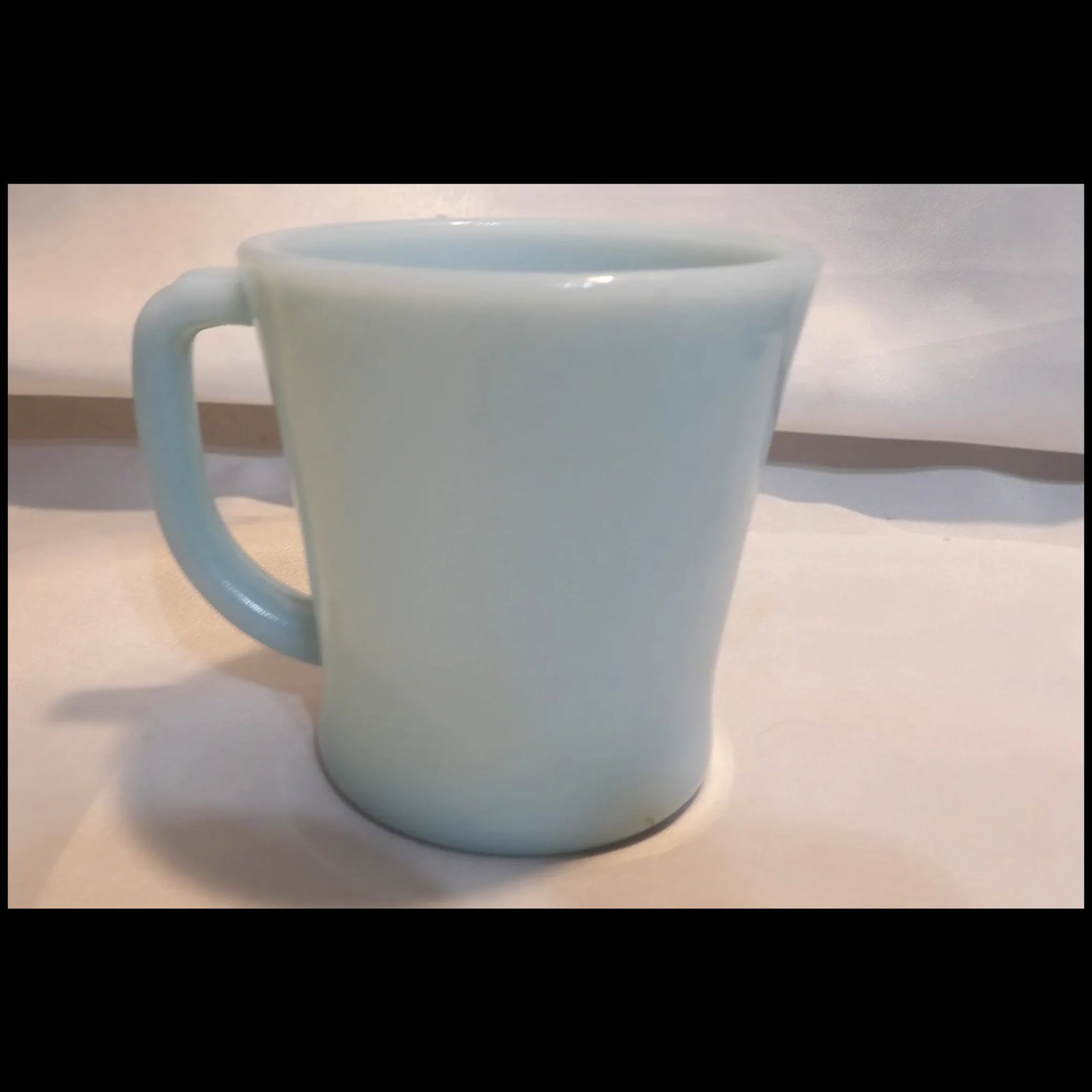 Fire King Delphite (turquoise) Blue Coffee Mug - 5