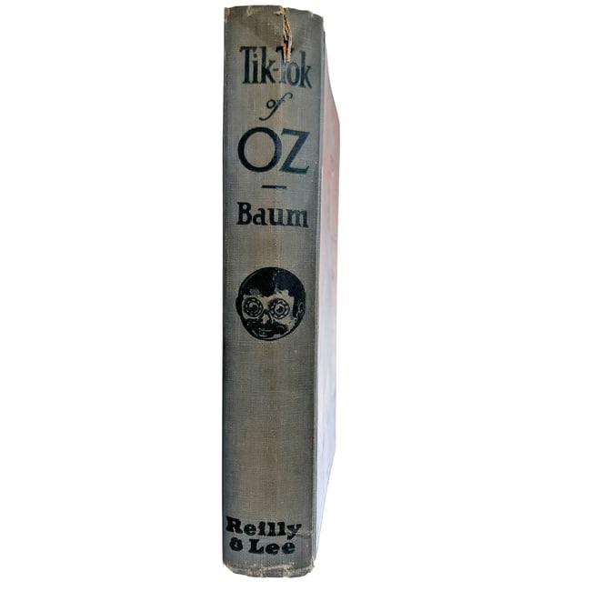 Tik-Tok of Oz L Frank Baum Illustrated by John R Neill 1914 Hard Cover the Reilly & Lee Co. Chicago - 2