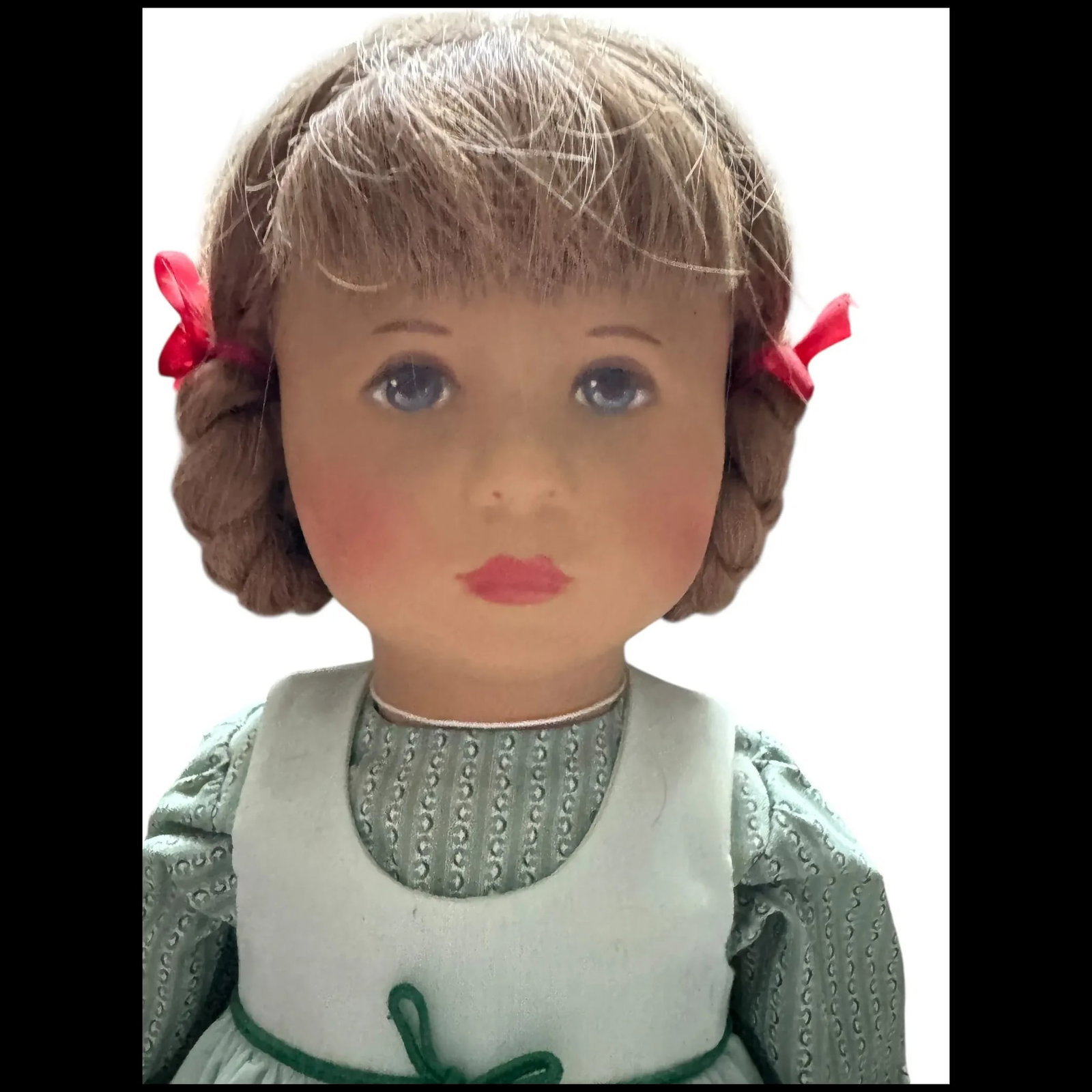 Vintage signed 1985 Kathe Kruse Cloth Doll Germany - 2