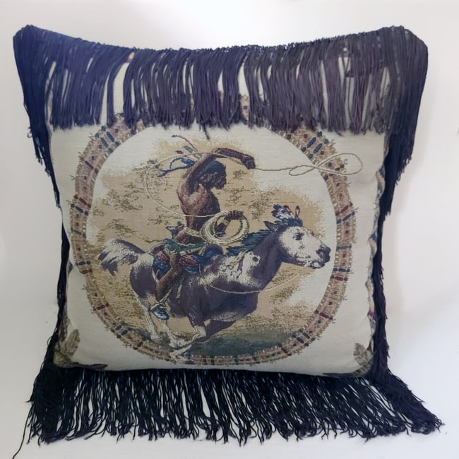 Amazing Vintage Native American Decorative Pillow (1 of 6)