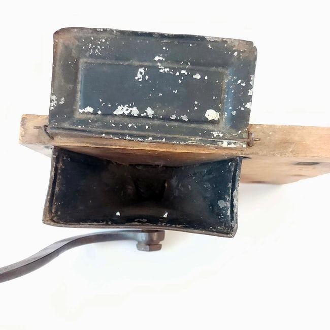 Antique Cast Iron Coffee Grinder - 4