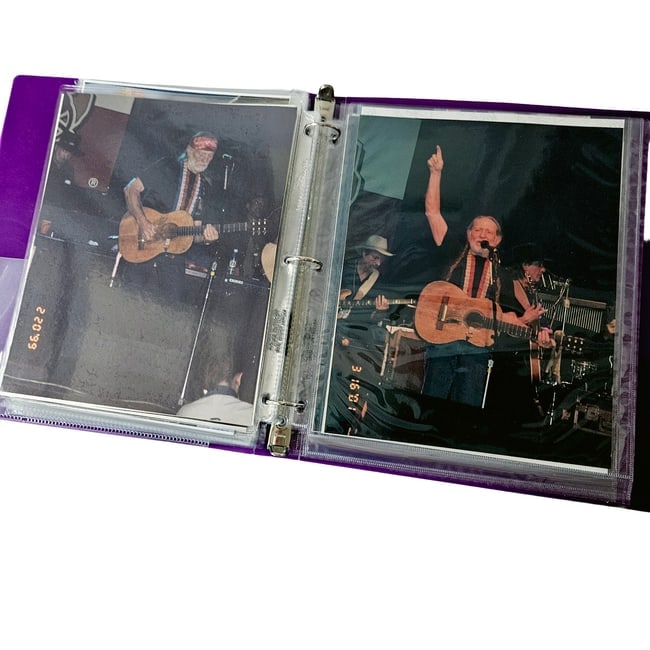 Willie Nelson Concert Photos circa 1990- 2000: Title: Willie Nelson Concert Photos circa 1990- 2000 Description: Willie Nelson Concert Photos circa 1990- 2000 Various venues and dates taken a by an audience member(s) including some back stage