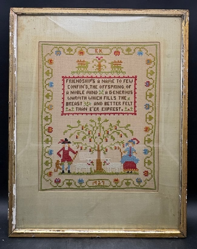 1927 McCall Colonial Williamsburg Sampler - 8