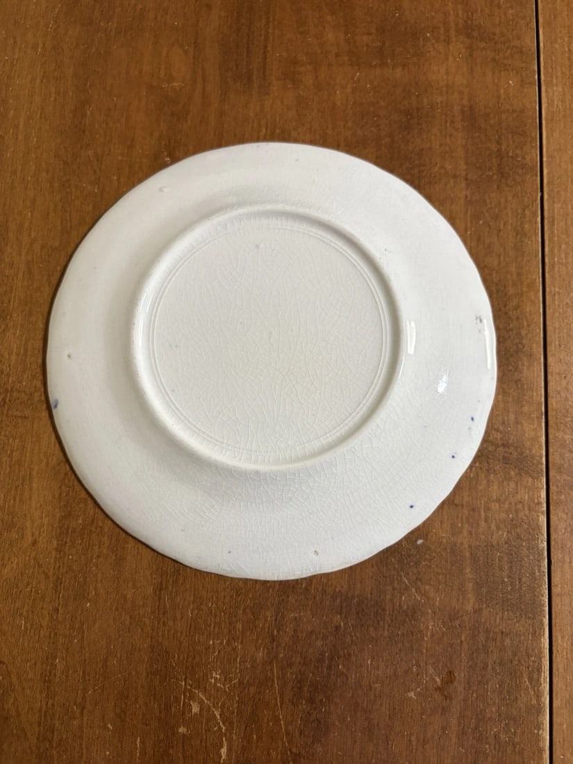 10 Flow Blue Stag Plates - 12