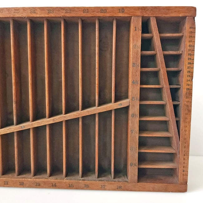 Hamilton Rule Wooden Case Style 1 circa 1920. - 2