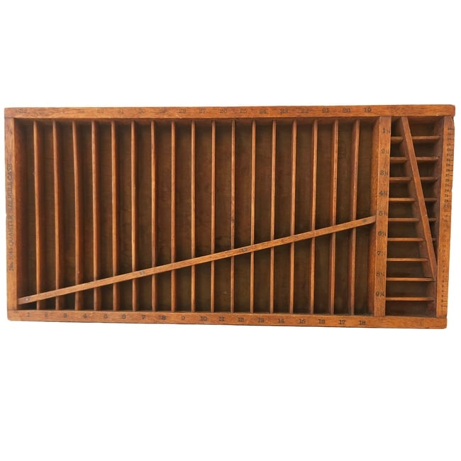 Hamilton Rule Wooden Case Style 1 circa 1920. - 7