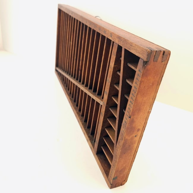 Hamilton Rule Wooden Case Style 1 circa 1920. - 8
