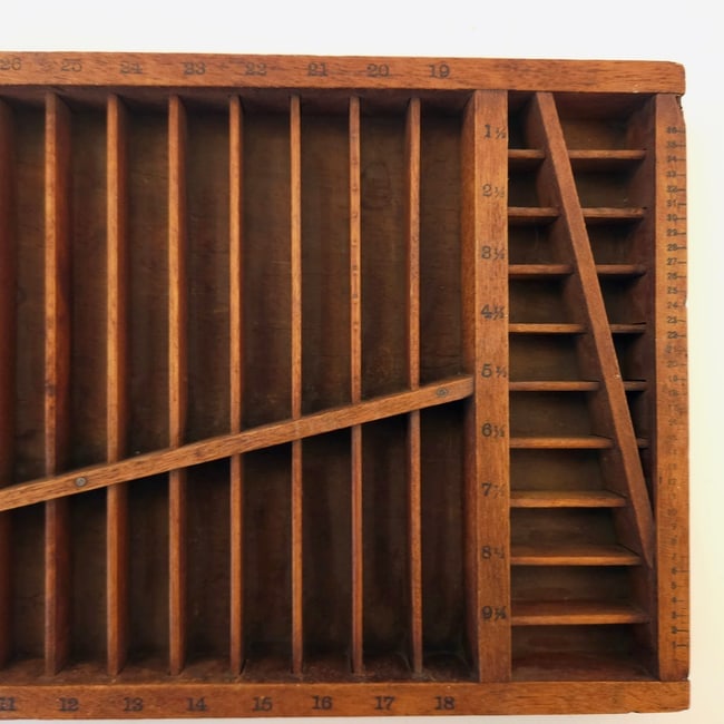 Hamilton Rule Wooden Case Style 1 circa 1920. - 9