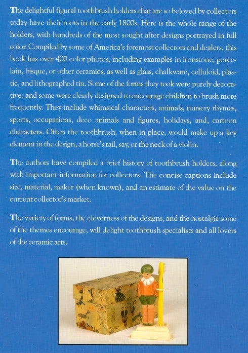Antique Toothbrush Holders Book - 2