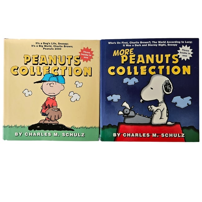 Charlie Brown Peanuts Collection and More Peanuts Collection Book Set - 2