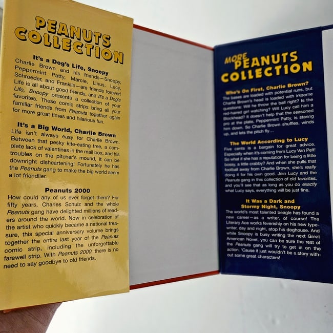 Charlie Brown Peanuts Collection and More Peanuts Collection Book Set - 3