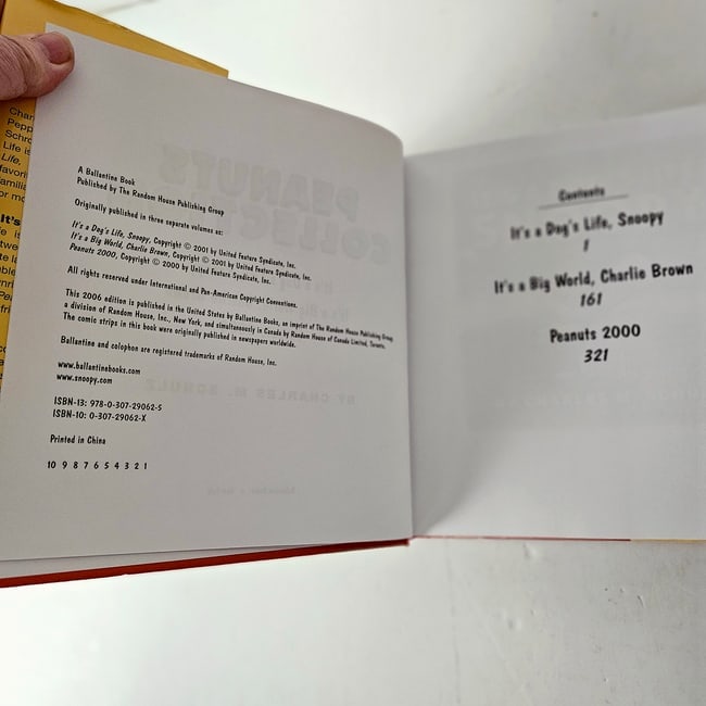 Charlie Brown Peanuts Collection and More Peanuts Collection Book Set - 4