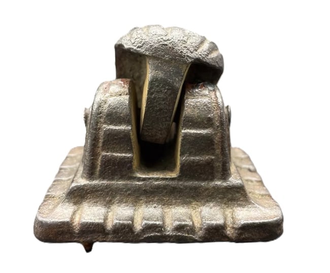 Antique Cast Iron Door Knocker HAND - 5
