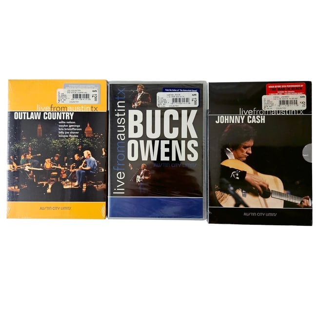 Austin City Limits Country Music Concert DVDs - 4