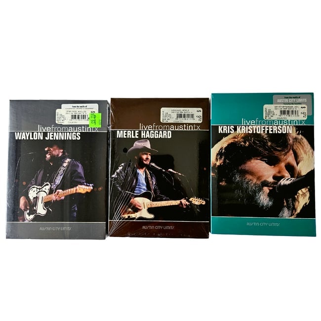 Austin City Limits Country Music Concert DVDs - 5