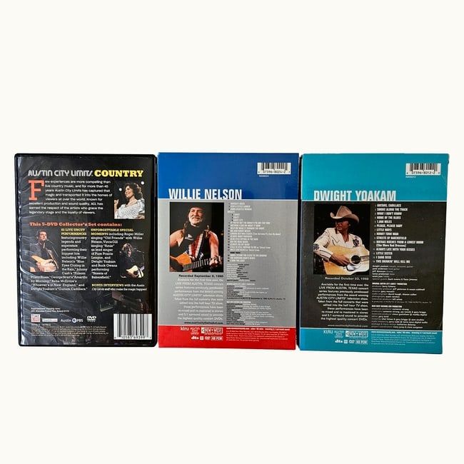 Austin City Limits Country Music Concert DVDs - 6