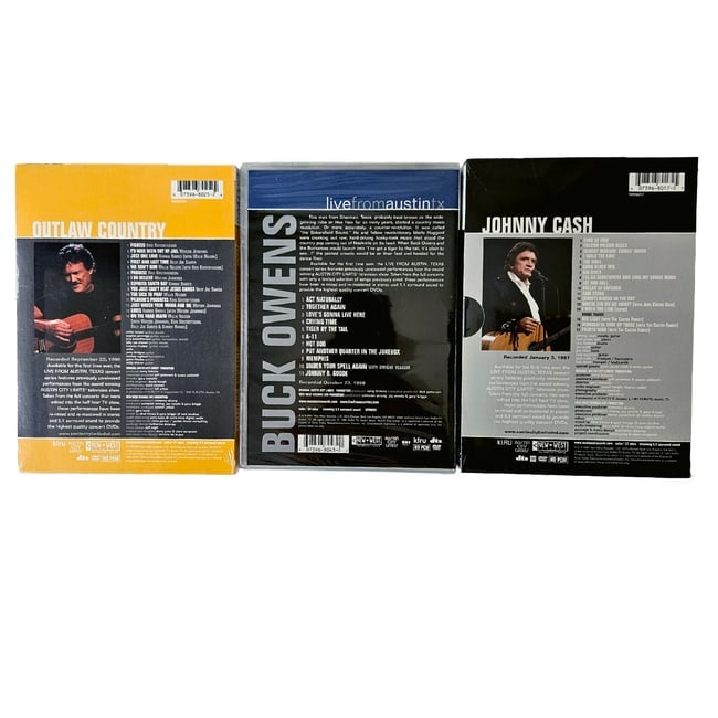 Austin City Limits Country Music Concert DVDs - 7